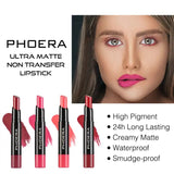 Phoera Ultra Matte Non Transfer Lipstick