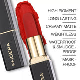 Phoera 24 HRS Non Transfer Matte Lipstick