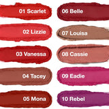 Phoera 24 HRS Non Transfer Matte Lipstick