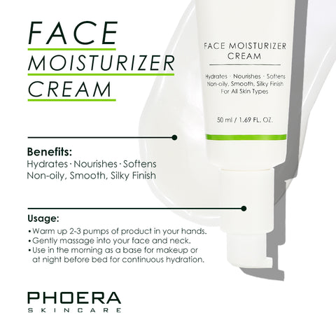 Phoera Face Moisturizer Cream (50ml)