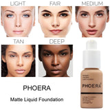 Phoera Matte Liquid Foundation Testers