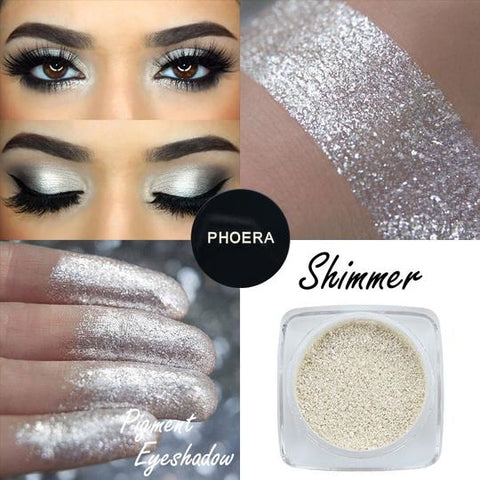 Phoera Pigment Shimmer Eyeshadow Powder