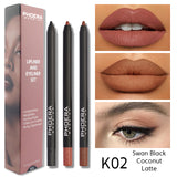 Phoera Lipliner & Eyeliner Kit