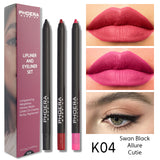 Phoera Lipliner & Eyeliner Kit