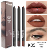 Phoera Lipliner & Eyeliner Kit